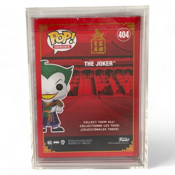 Funko Pop! DC Heroes: The Joker (Metallic Shanghai China Exclusive) - Picture 4 of 7